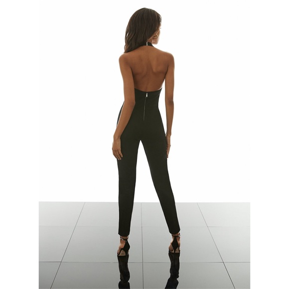 Aritzia Open Back Halter Jumpsuit - Picture 2 of 4